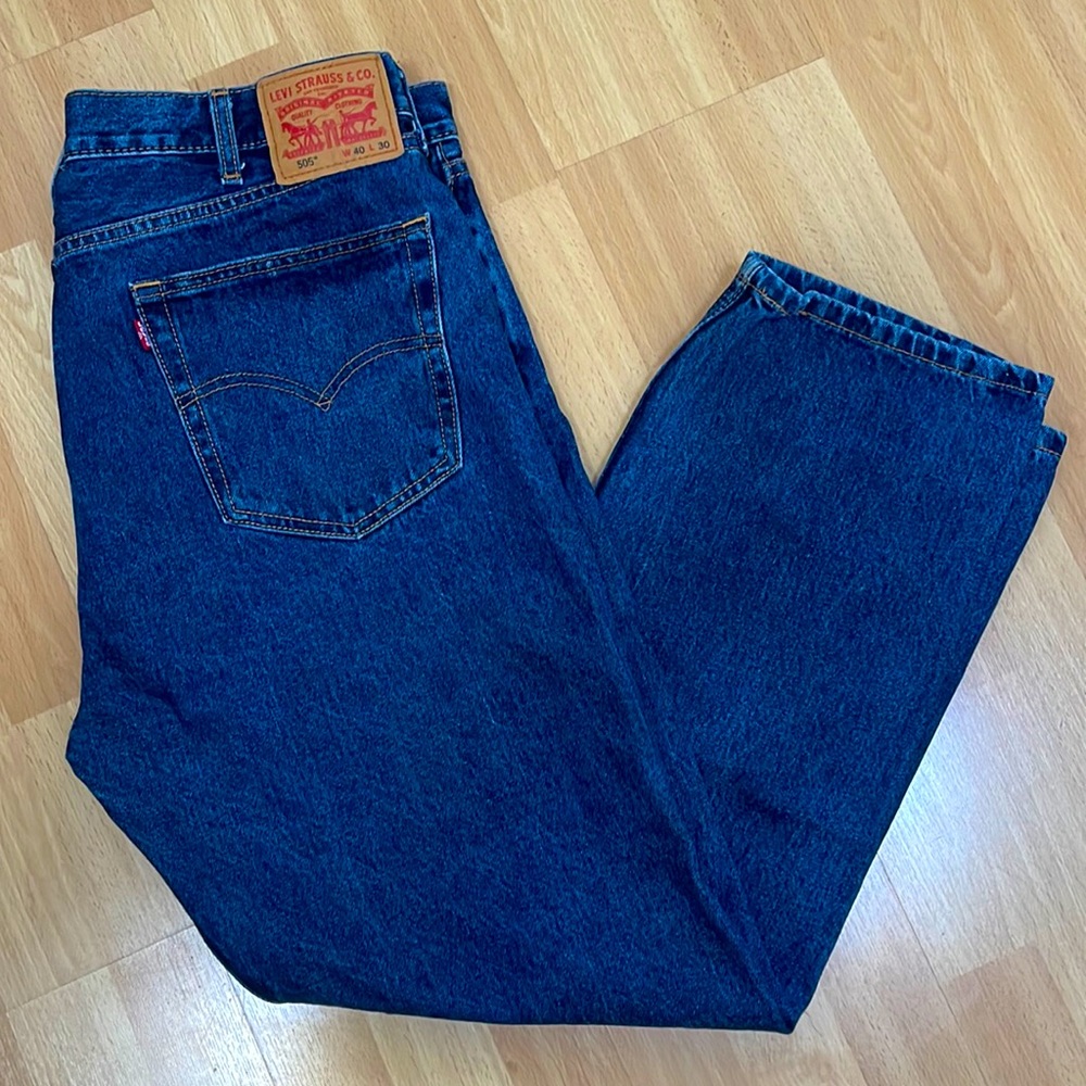 Men’s Levi’s 505 Regular Fit Jeans